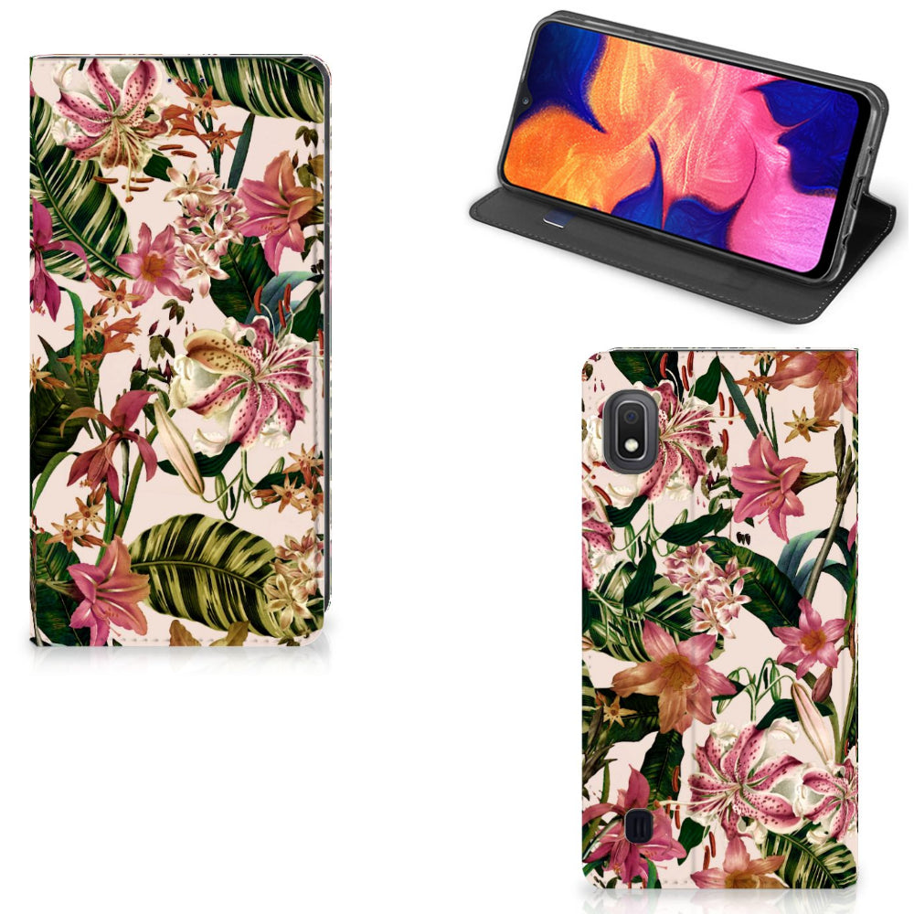 Samsung Galaxy A10 Smart Cover Flowers