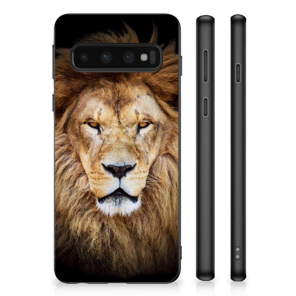 Samsung Galaxy S10 Back Cover Leeuw