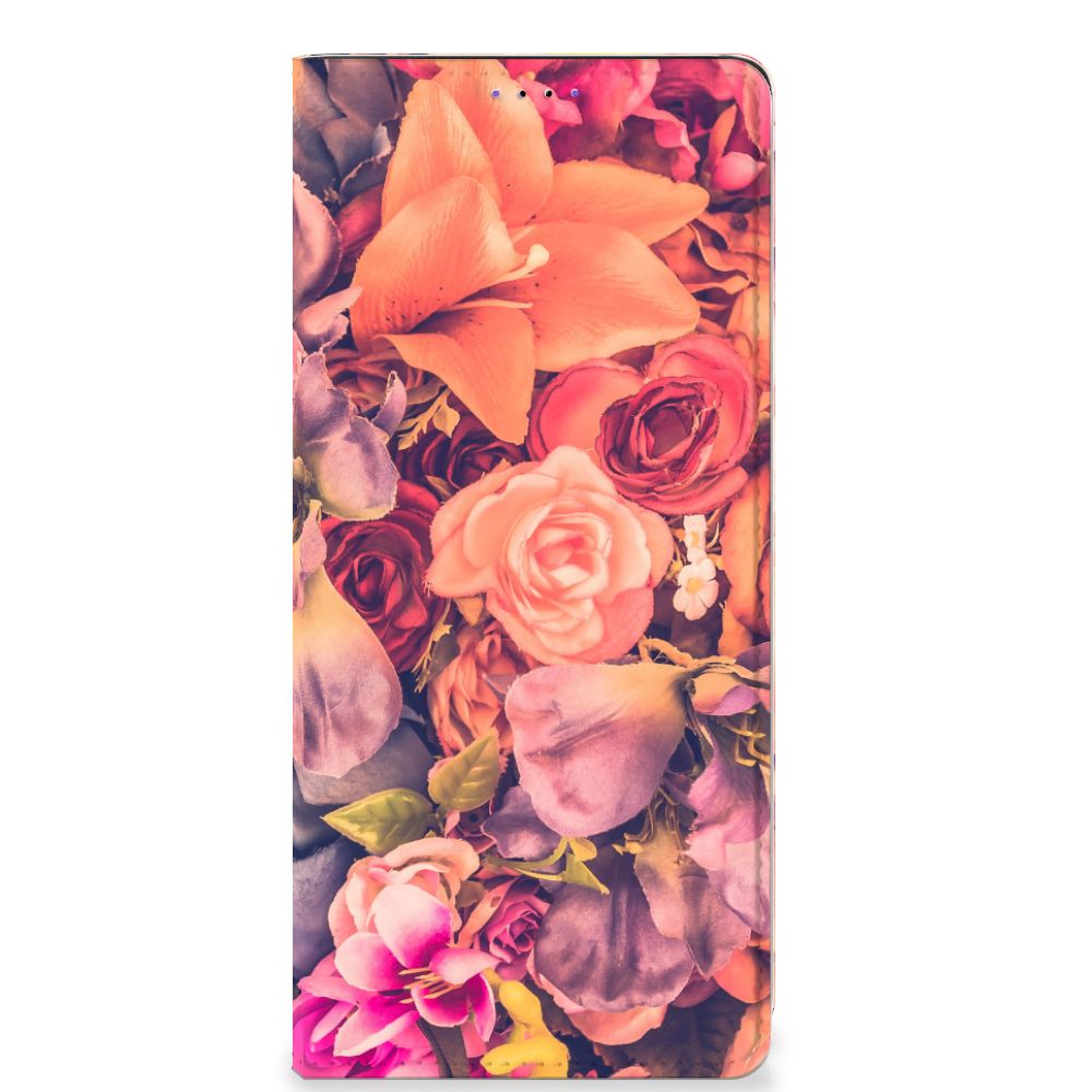 Samsung Galaxy A22 5G Smart Cover Bosje Bloemen - B2C Telecom
