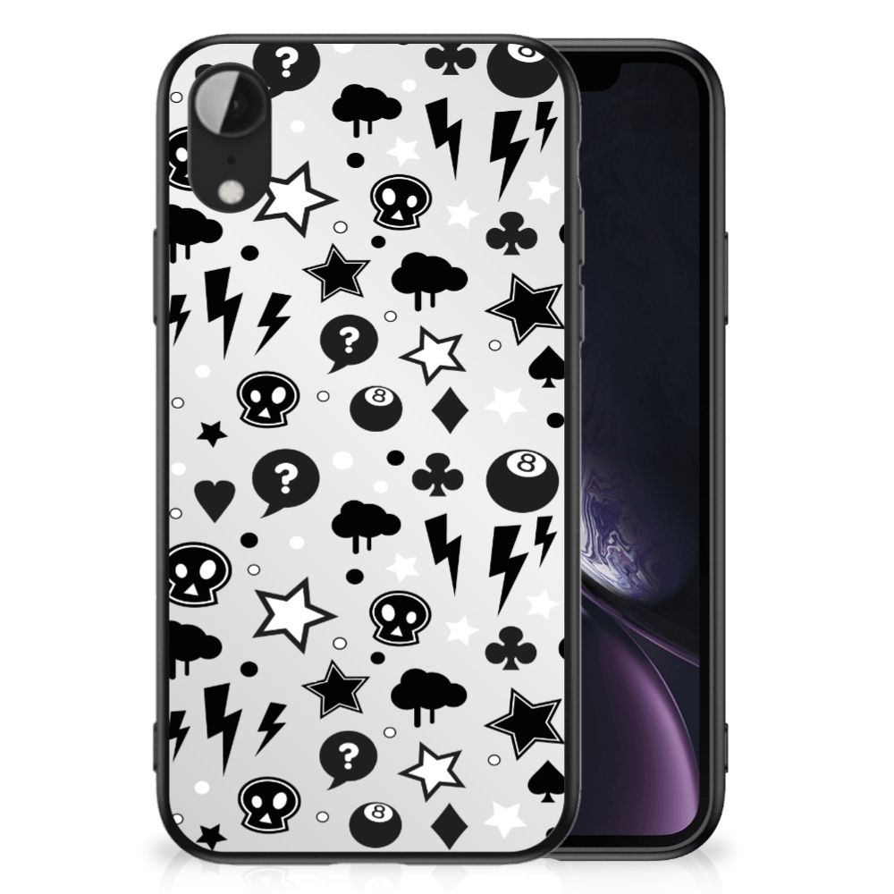 Telefoonhoesje Apple iPhone XR Silver Punk