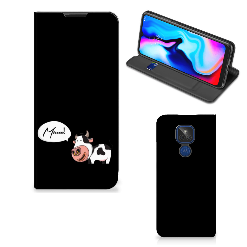 Motorola Moto G9 Play Magnet Case Cow - B2C Telecom