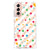 Samsung Galaxy S21 FE Doorzichtige Silicone Hoesje Dots B2C Telecom