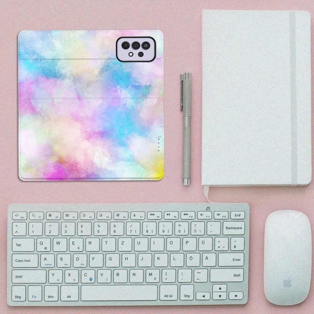 Bookcase Samsung Galaxy A33 5G Watercolor Light - B2C Telecom