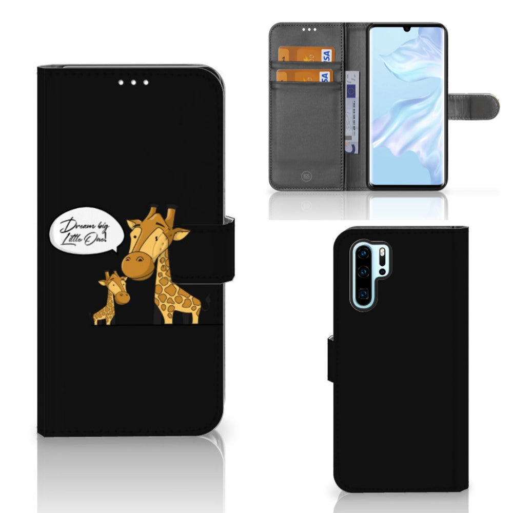 Huawei P30 Pro Leuk Hoesje Giraffe