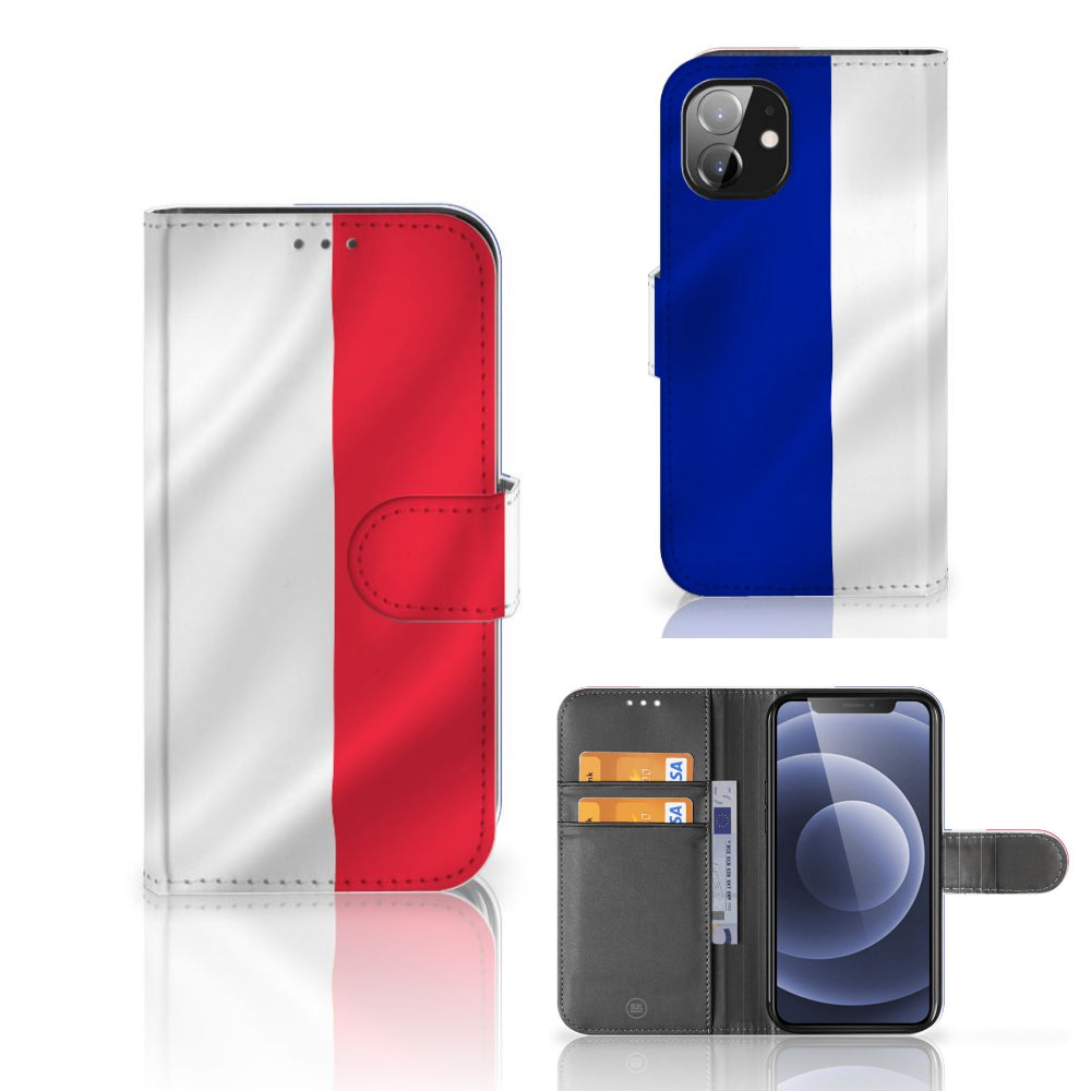 Apple iPhone 12 Mini Bookstyle Case Frankrijk