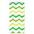 Samsung Galaxy A33 5G Hoesje met Magneet Zigzag Groen - B2C Telecom