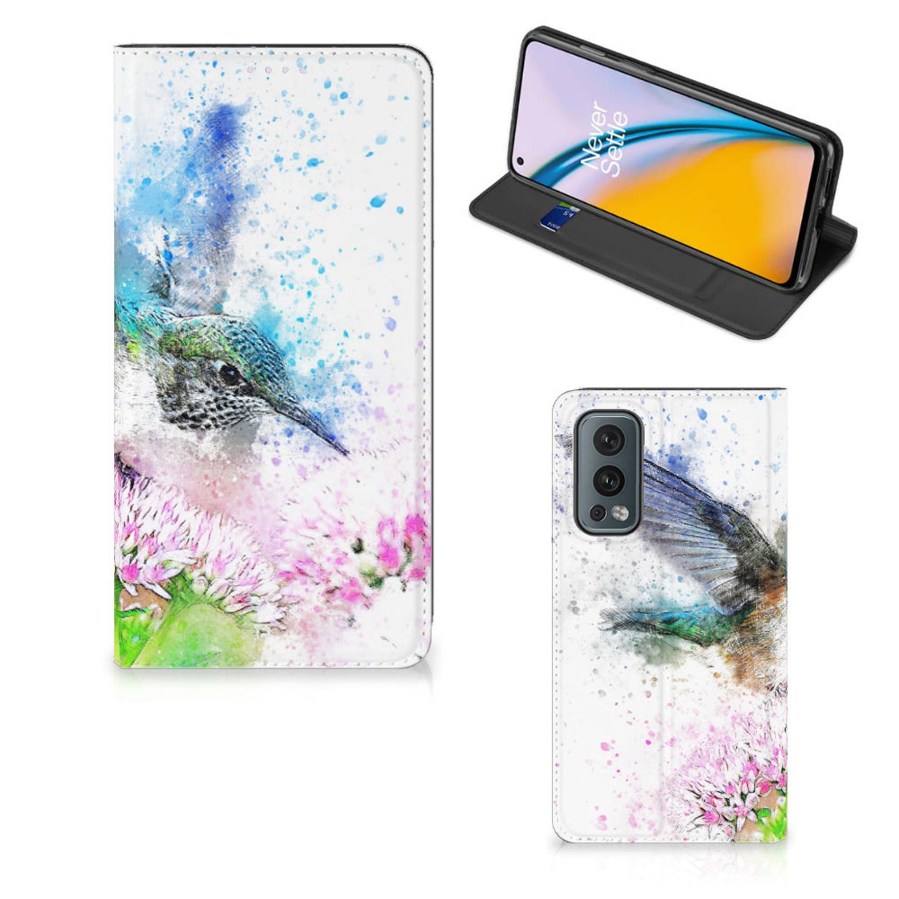 Bookcase OnePlus Nord 2 5G Vogel