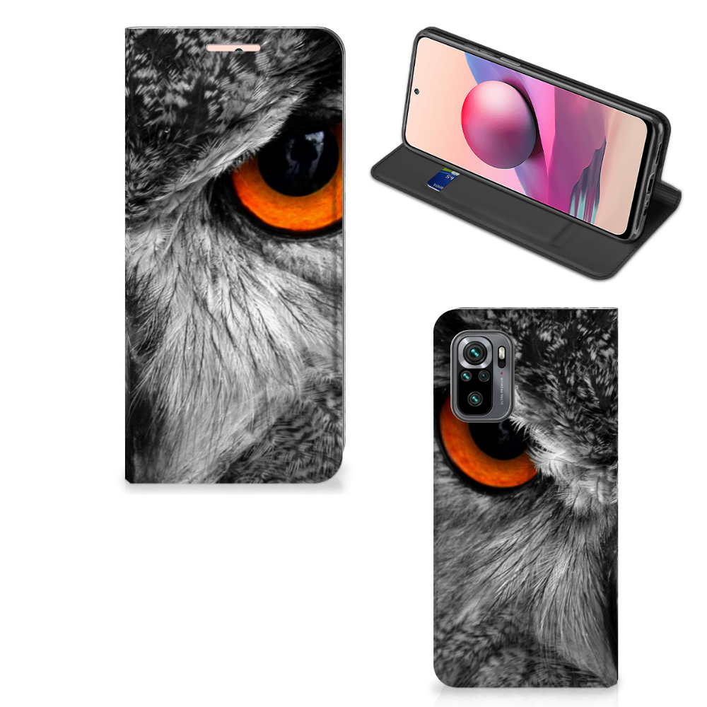 Xiaomi Redmi Note 10 4G | 10S | Poco M5s Hoesje maken Uil - B2C Telecom
