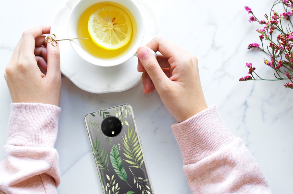 OnePlus 7T TPU Case Leaves