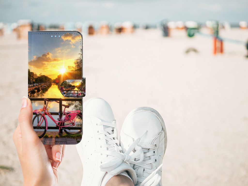 OPPO A74 4G Flip Cover Amsterdamse Grachten