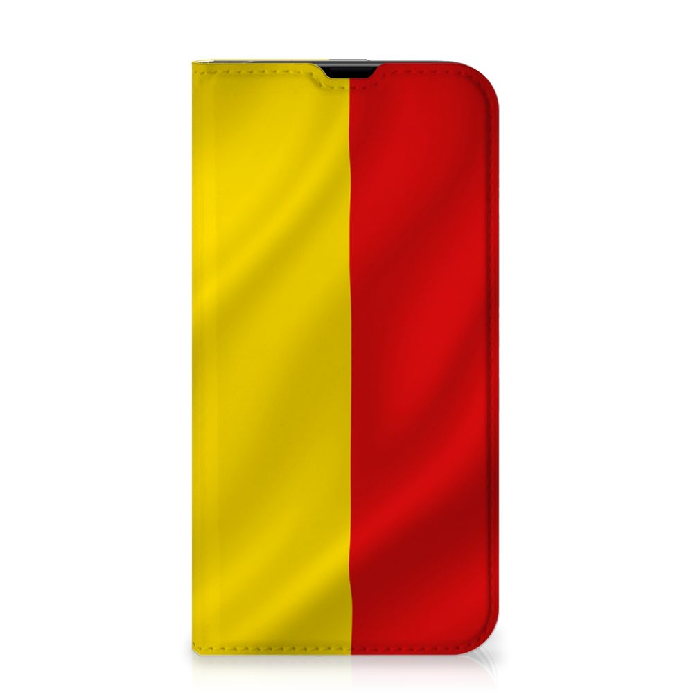 iPhone 13 Pro Standcase Belgische Vlag met geel en rood ontwerp đ§đĒ
