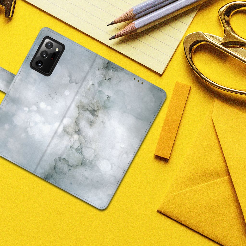Hoesje Samsung Galaxy Note20 Ultra Painting Grey