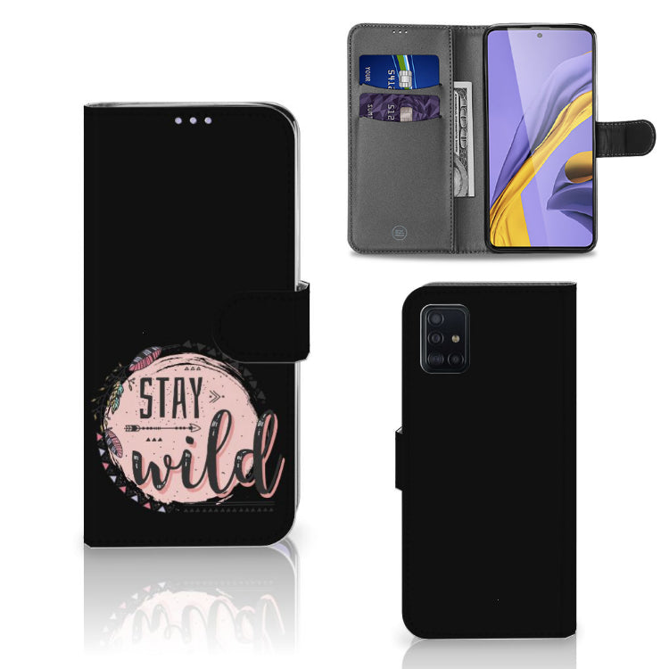 Samsung Galaxy A51 Leuk Hoesje Boho Stay Wild