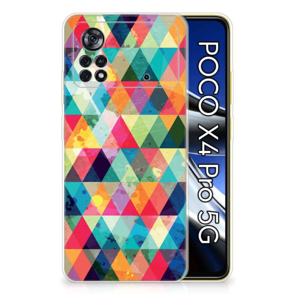 Xiaomi Poco X4 Pro 5G TPU bumper Geruit B2C Telecom