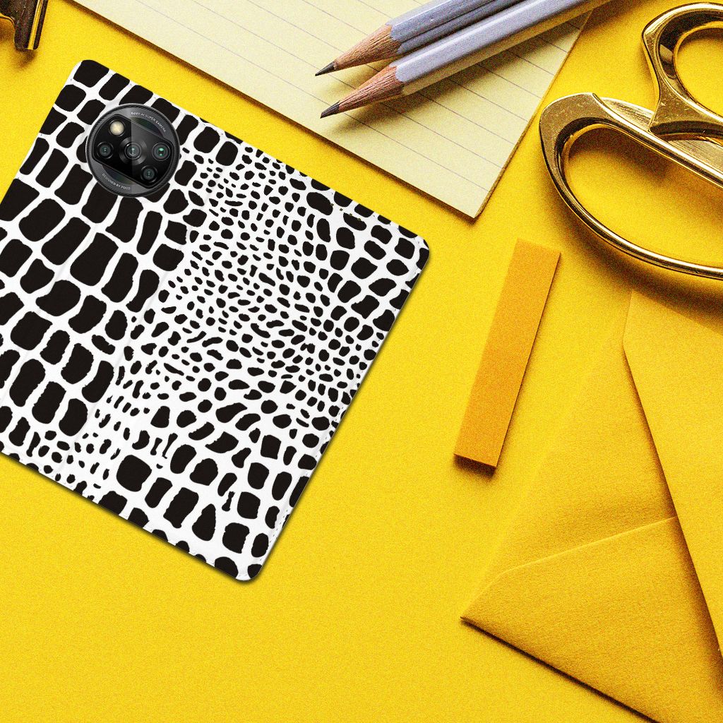 Xiaomi Poco X3 Pro | Poco X3 Hoesje maken Slangenprint