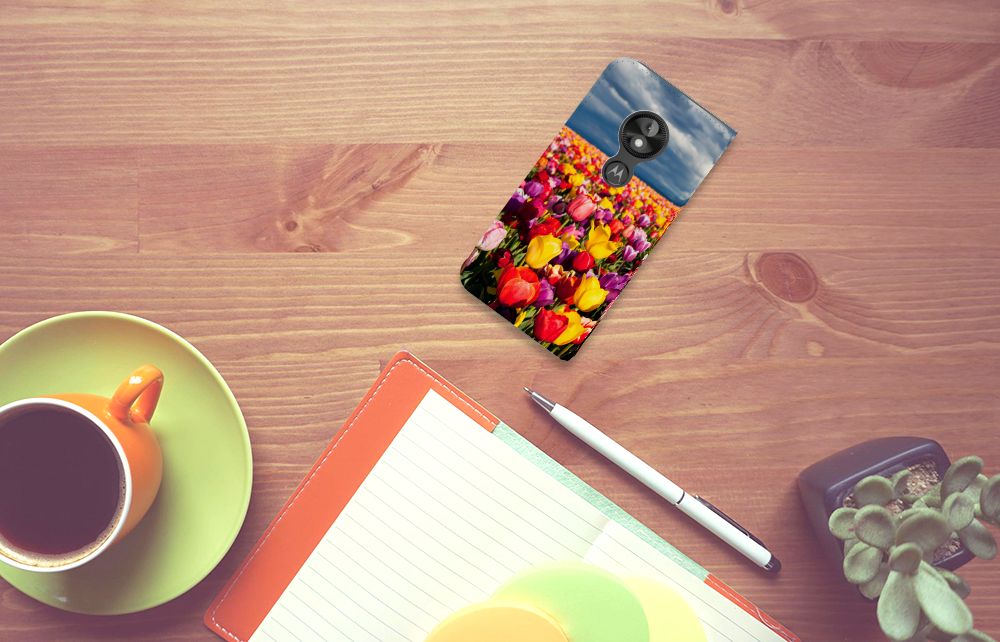 Motorola Moto E5 Play Smart Cover Tulpen