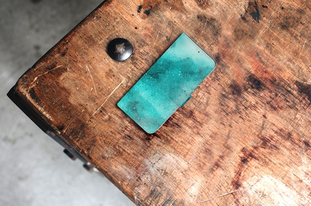 Hoesje Samsung Galaxy S22 Plus Painting Blue