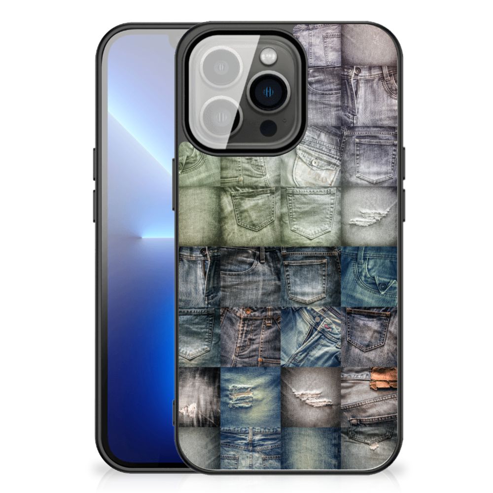GSM Cover iPhone 13 Pro Max Spijkerbroeken B2C Telecom