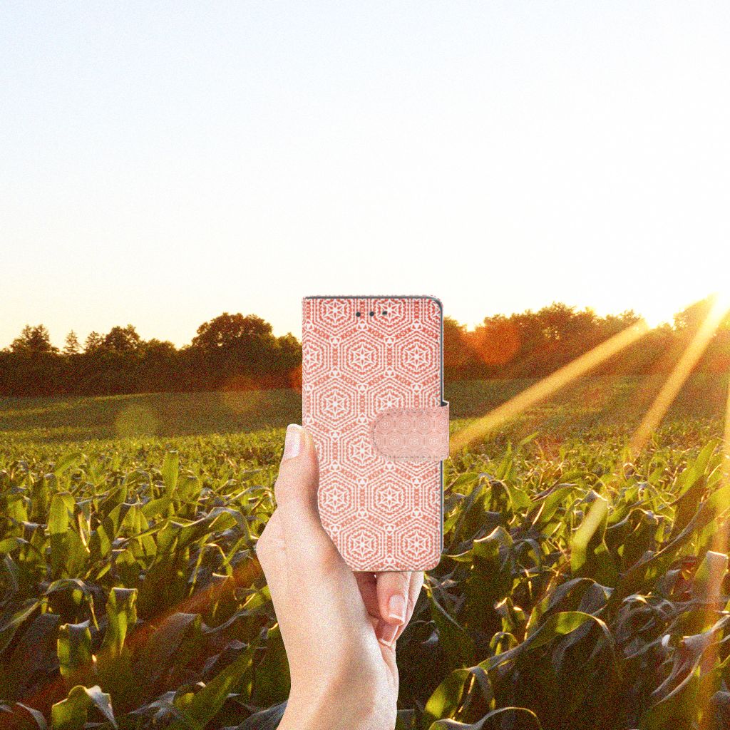 Sony Xperia X Compact Telefoon Hoesje Pattern Orange