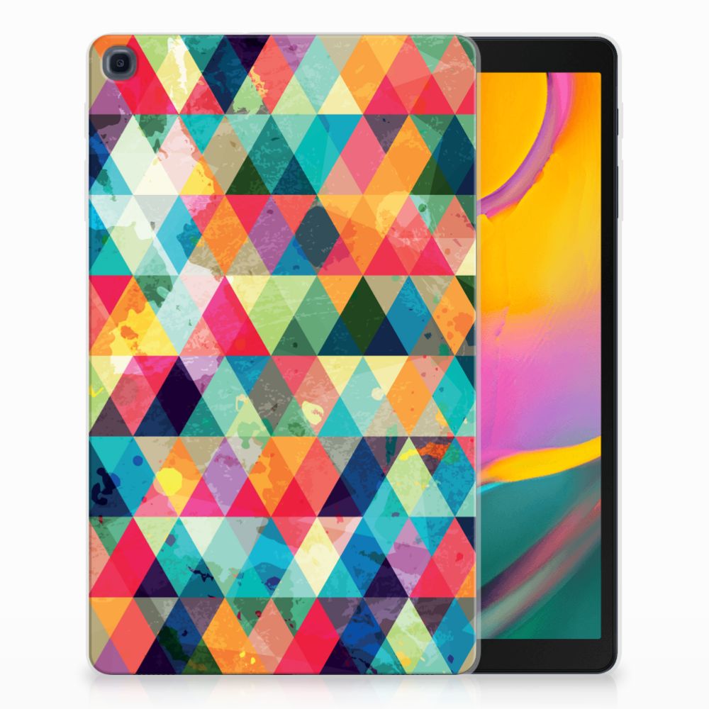 Samsung Galaxy Tab A 10.1 (2019) Hippe Hoes Geruit