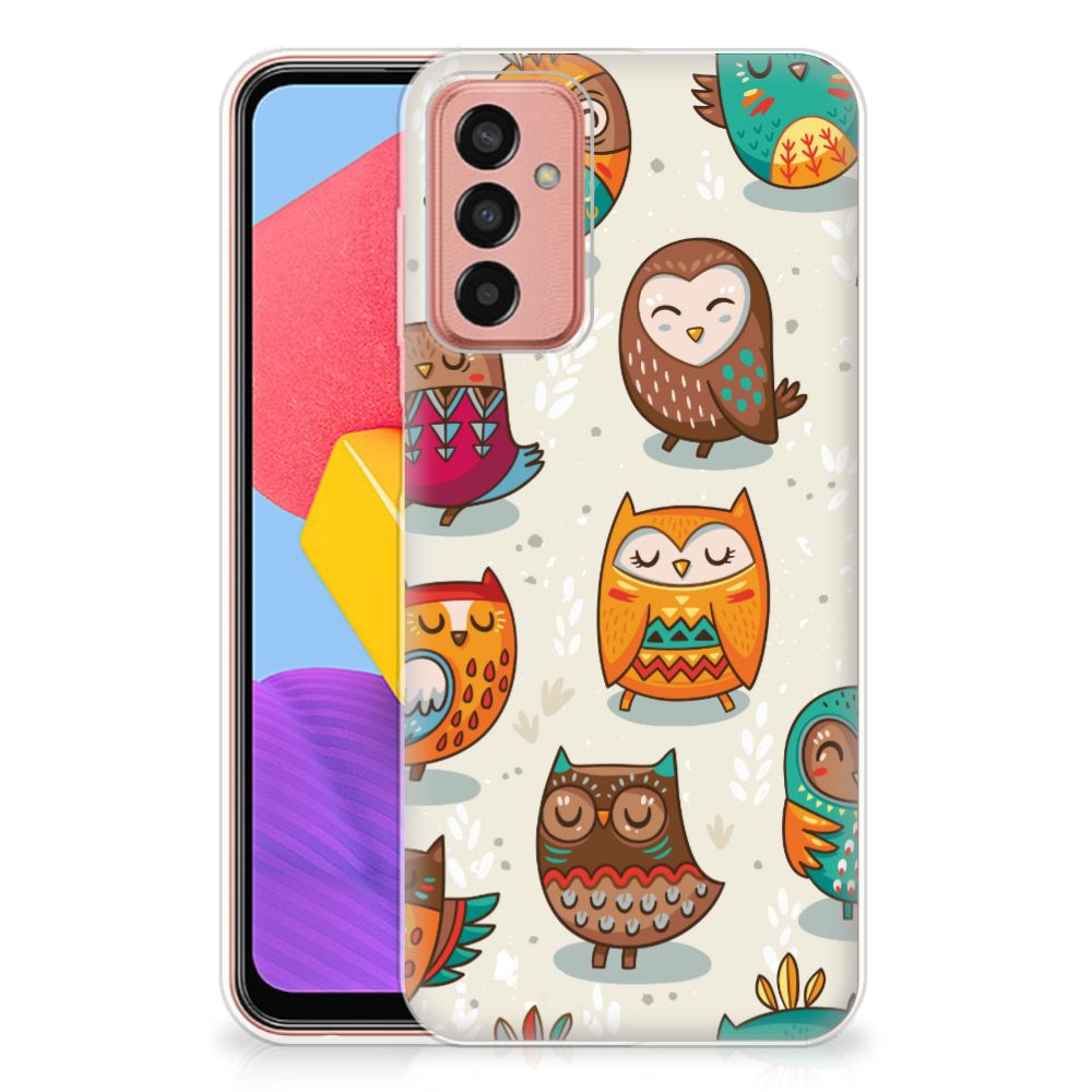Samsung Galaxy M13 | M23 TPU Hoesje Vrolijke Uilen B2C Telecom