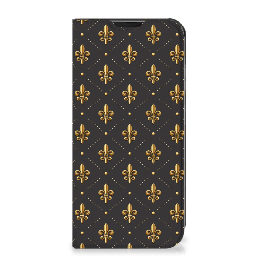 Samsung Galaxy Xcover 6 Pro Hoesje met Magneet Franse Lelie - B2C Telecom