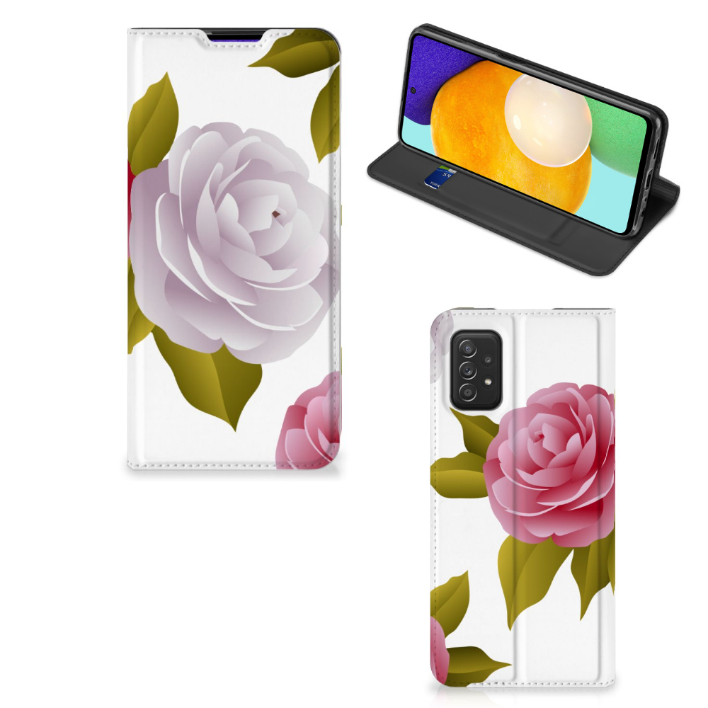 Samsung Galaxy A03s Smart Cover Roses - B2C Telecom