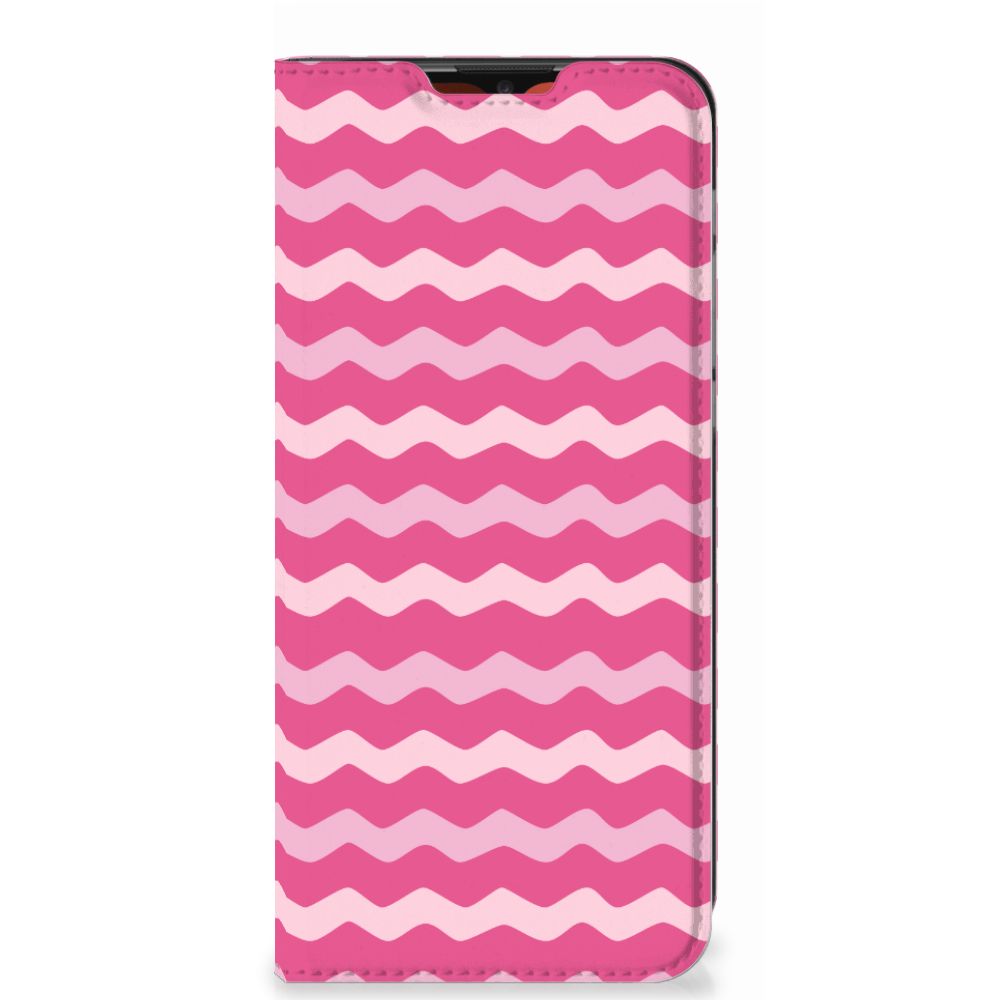 Motorola Moto E7 Power | E7i Power Hoesje met Magneet Waves Pink - B2C Telecom