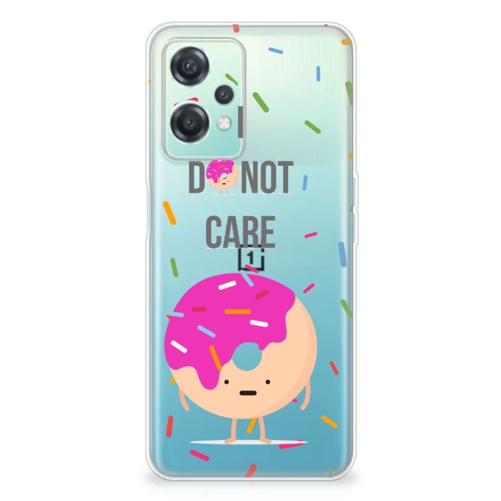 OnePlus Nord CE 2 Lite Siliconen Case Donut Roze