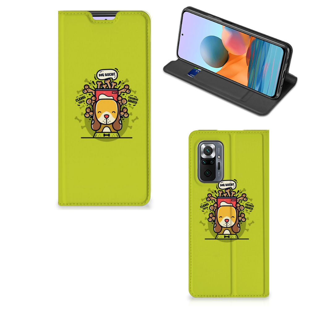 Xiaomi Redmi Note 10 Pro Magnet Case Doggy Biscuit - B2C Telecom