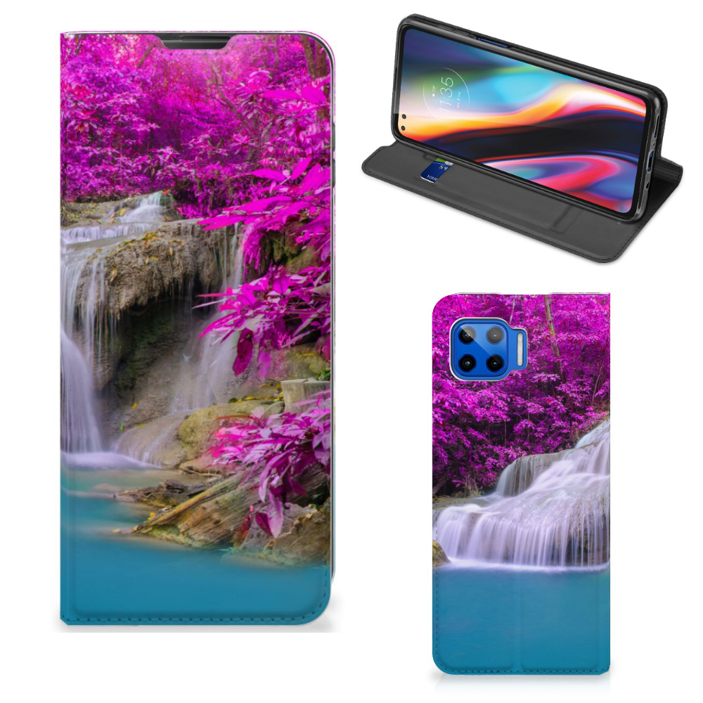 Motorola Moto G 5G Plus Book Cover Waterval - B2C Telecom