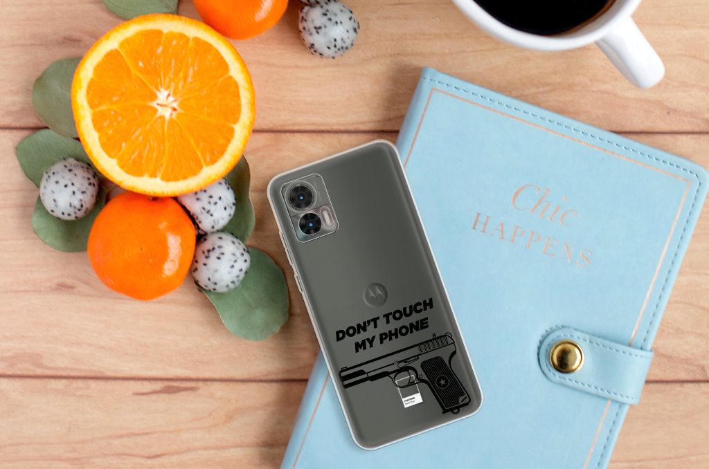 Motorola Edge 30 Neo Silicone-hoesje Pistol DTMP B2C Telecom