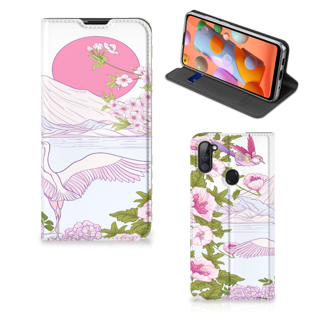 Samsung Galaxy M11 | A11 Hoesje maken Bird Standing