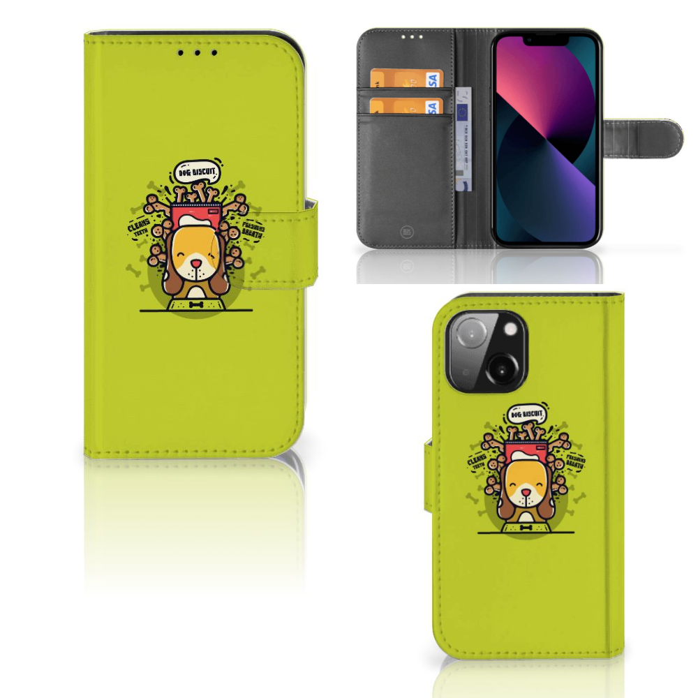 iPhone 13 Mini Leuk Hoesje Doggy Biscuit