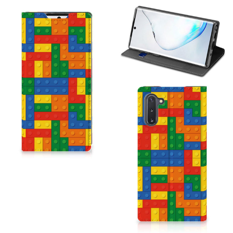Samsung Galaxy Note 10 Hoesje met Magneet Blokken