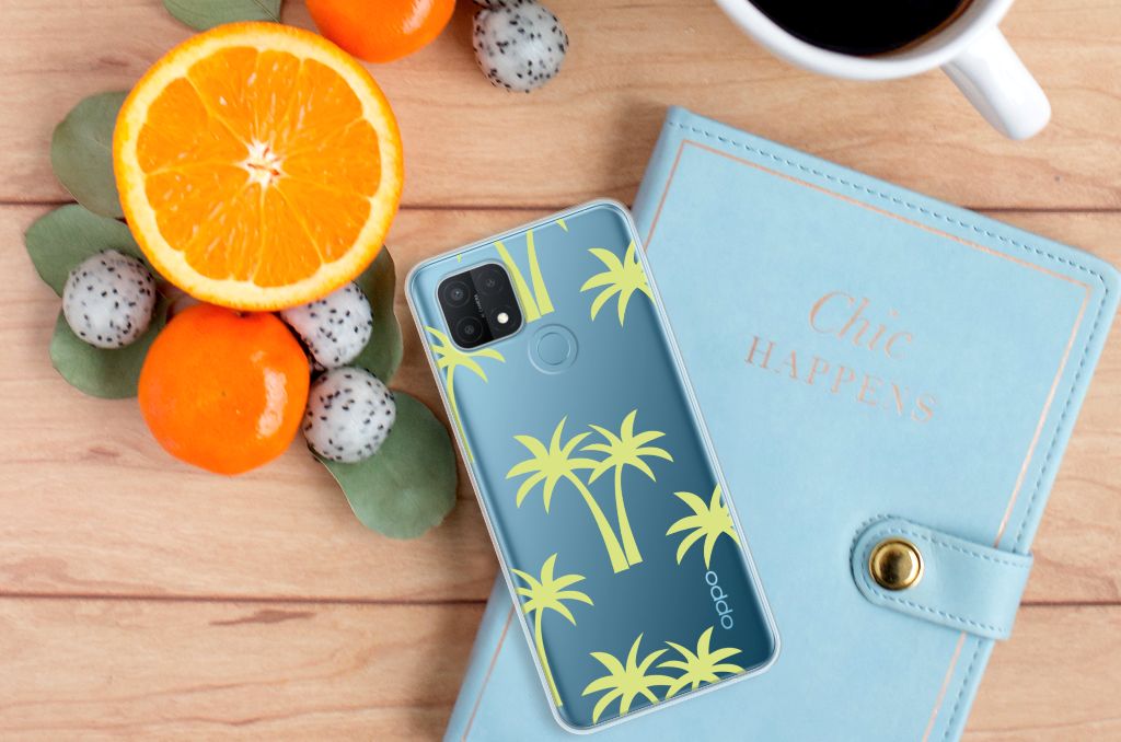 OPPO A15 TPU Case Palmtrees B2C Telecom