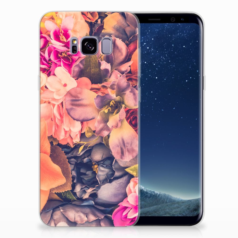 Samsung Galaxy S8 Plus TPU Case Bosje Bloemen