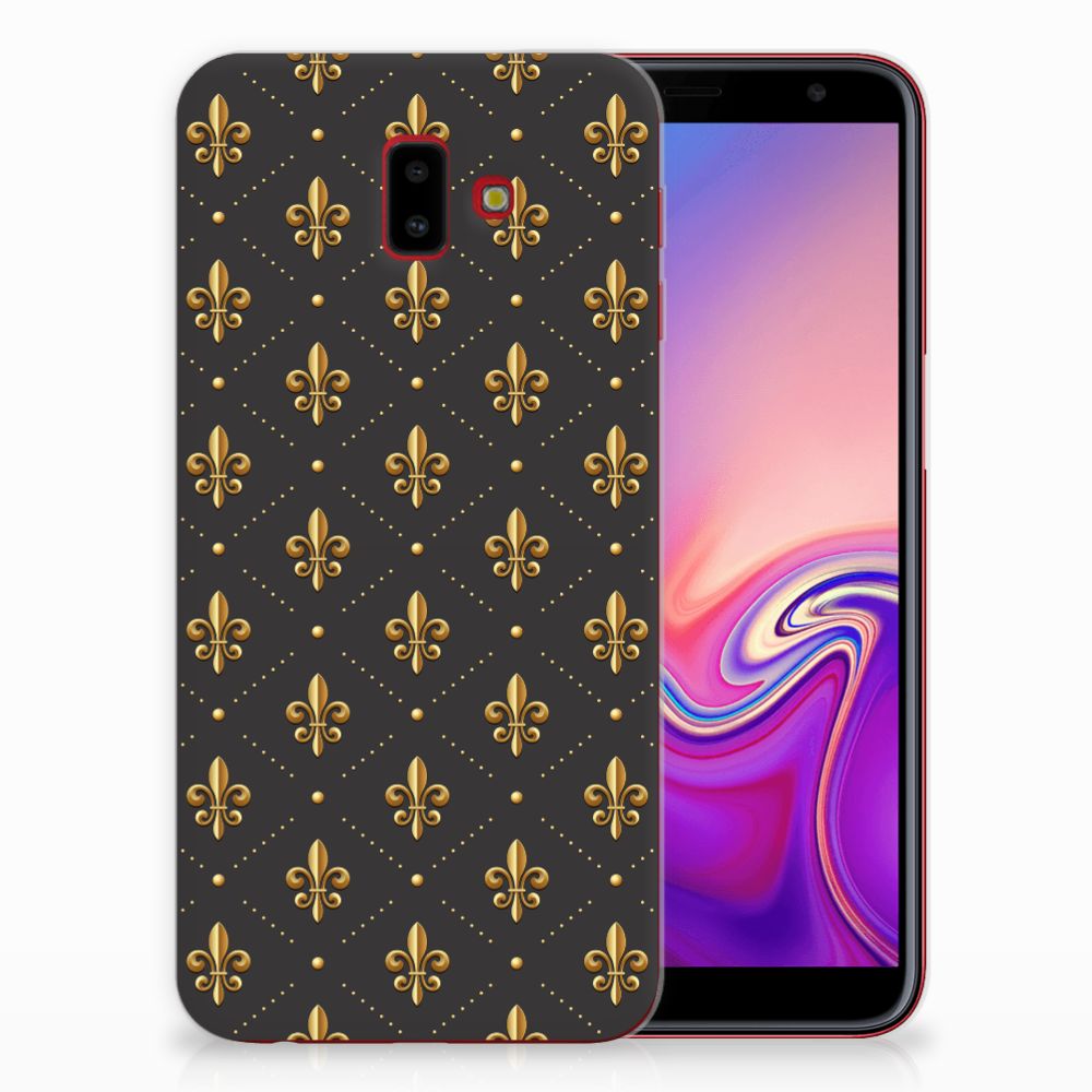 Samsung Galaxy J6 Plus (2018) TPU bumper Franse Lelie