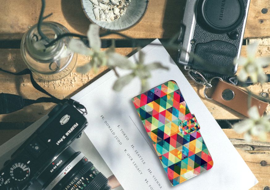 Samsung Galaxy A20s Telefoon Hoesje Geruit