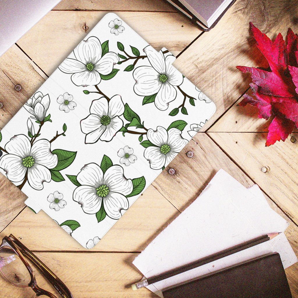 Samsung Galaxy Tab S6 Lite | S6 Lite (2022) Tablet Cover Dogwood Flowers