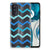Motorola Moto G52/G82 TPU bumper Zigzag Blauw B2C Telecom