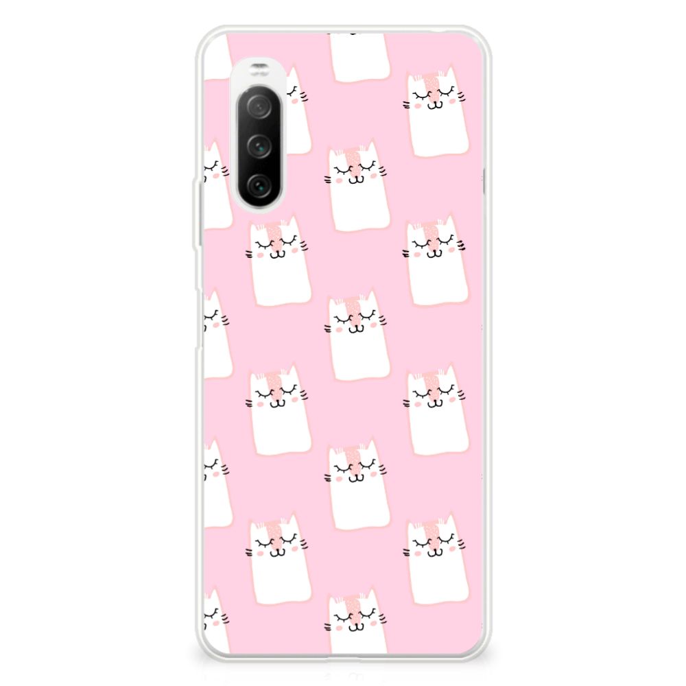 Sony Xperia 10 III TPU Hoesje Sleeping Cats B2C Telecom