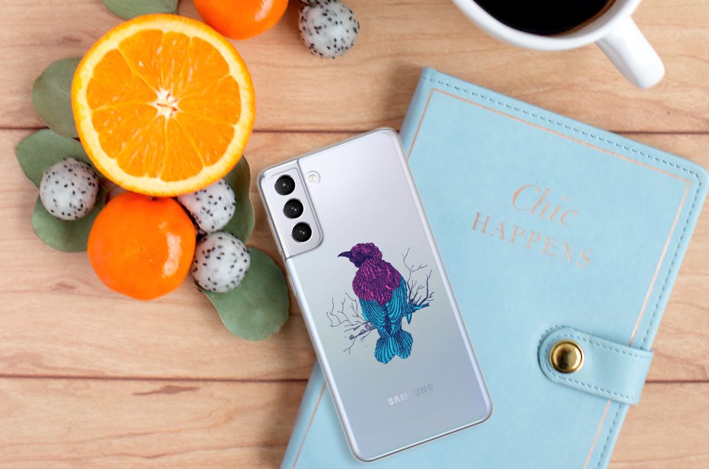 Samsung Galaxy S21 Plus Telefoonhoesje met Naam Merel B2C Telecom
