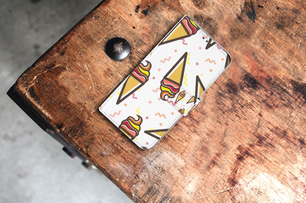 Xiaomi Mi A2 Lite Book Cover Icecream