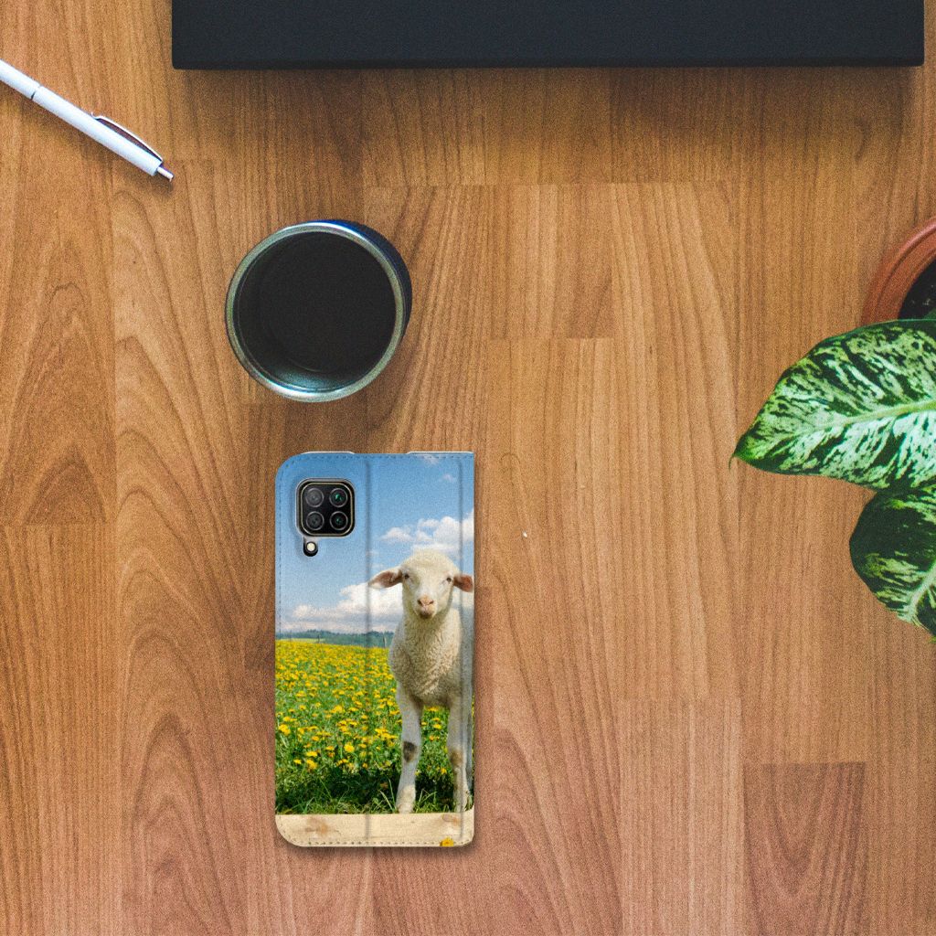 Huawei P40 Lite Hoesje maken Schaap en Lammetje