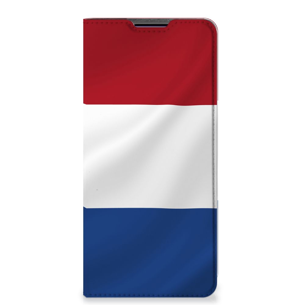Motorola Edge 30 Pro Standcase Nederlandse Vlag - B2C Telecom