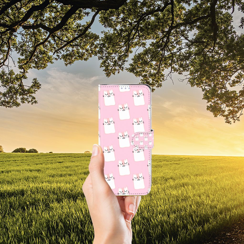 Samsung Galaxy S20 Plus Telefoonhoesje met Pasjes Sleeping Cats