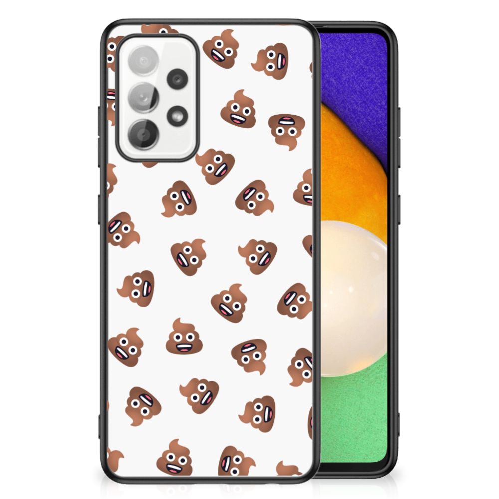 Back Case voor Samsung Galaxy A52 | A52s (5G/4G) Poep Emojis B2C Telecom