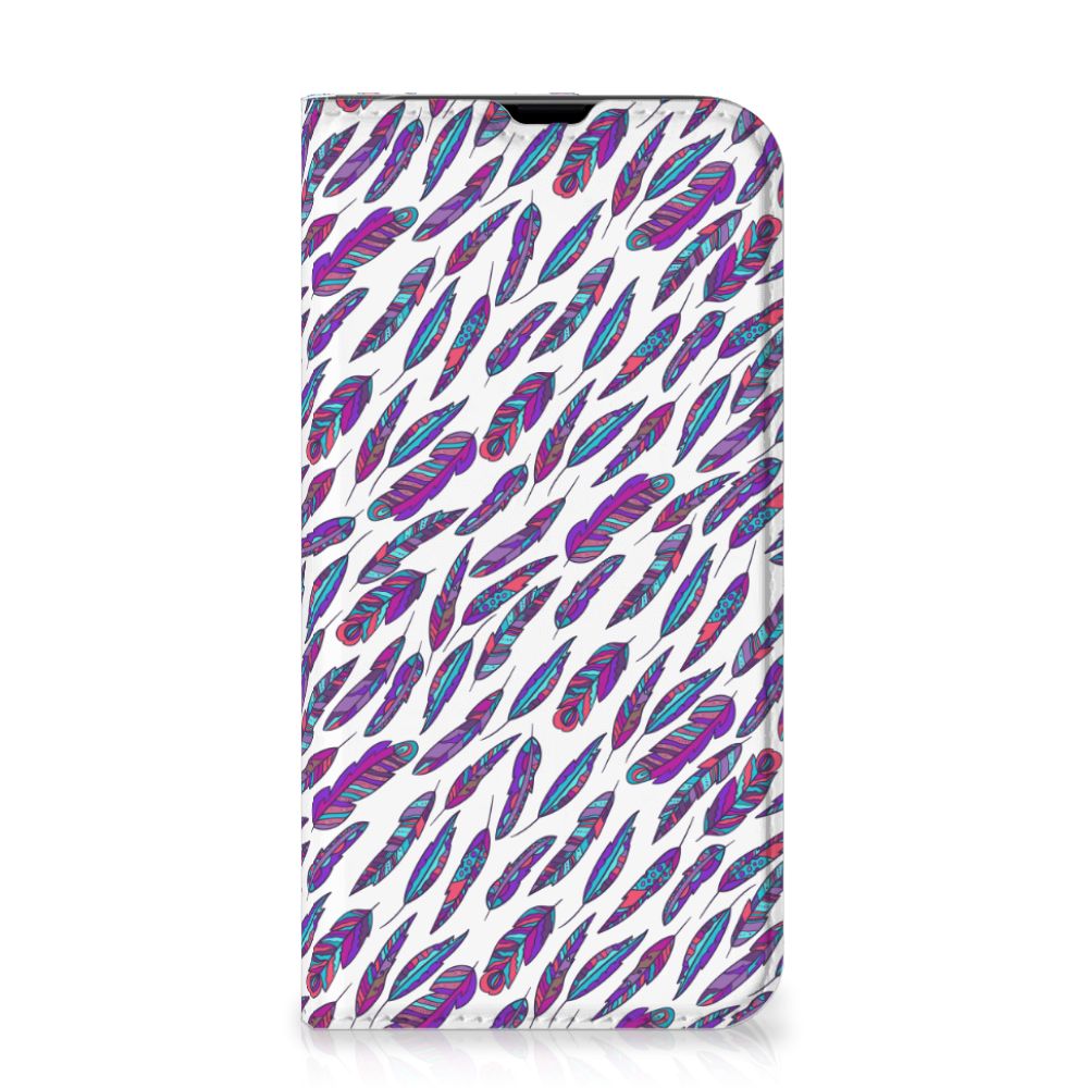 iPhone 13 Pro Hoesje met Magneet Feathers Color - B2C Telecom