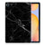 Samsung Galaxy Tab S6 Lite | S6 Lite (2022) Tablet Back Cover Marmer Zwart - Origineel Cadeau Vader